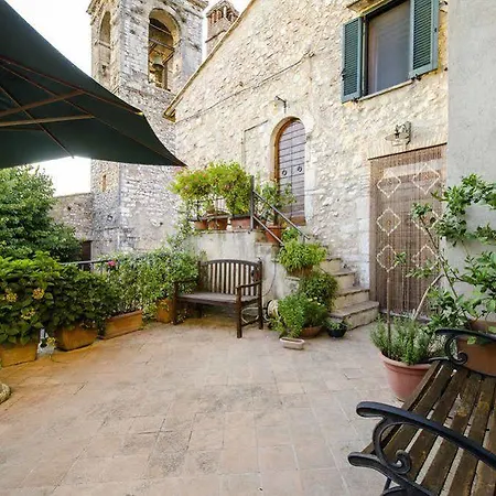 Casa Della Torre In Borgo Medievale Appartamento Stroncone